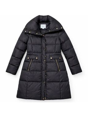 Cole Haan Signature Black Puffer Jacket